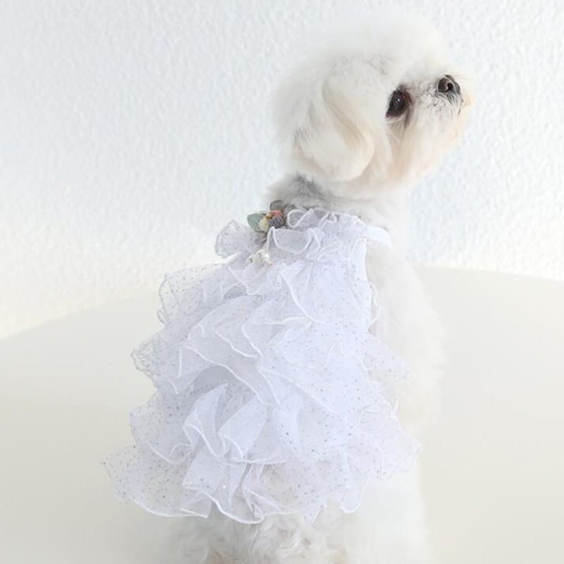 フランシュリッペ　可愛いお花とわんちゃん柄のスカート　FL5 犬リバーシブル フランシュリッペ 可愛いお花とわんちゃん柄のスカート FL5 犬
