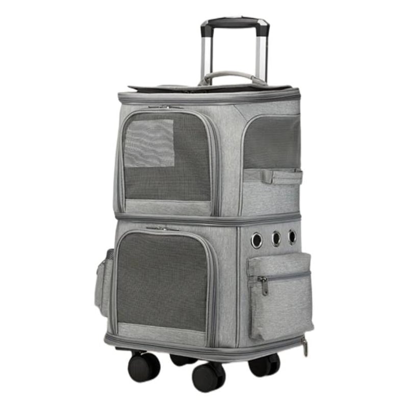 【美品】Coconte ペットトロリー キャリーカート カーキ 楽天市場】CoConte ペットトロリー カーキ〔2508138po