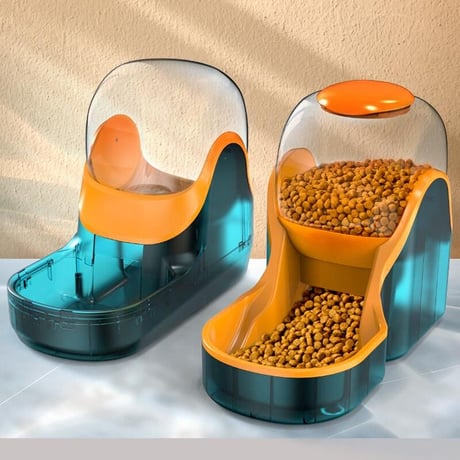 フードディッシュ　給餌器　自動 猫 犬 猫 飲み水 家庭用 おしゃれ ペット用品 餌やり機 お留守番対策 ペット用品　ペットグッズ