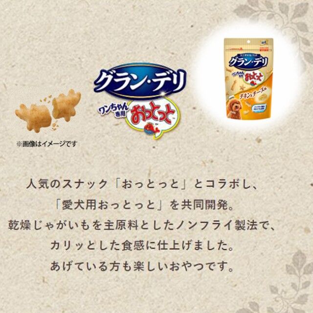 グラン・デリ ワンちゃん専用おっとっと チキン＆チーズ味 ( 50g