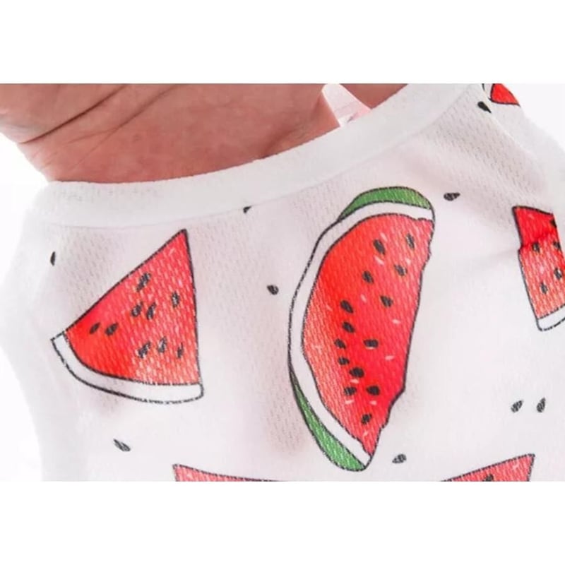 タンク スイカ 子犬 犬服 トイプードル チワワ 小型犬 中型犬 大型犬