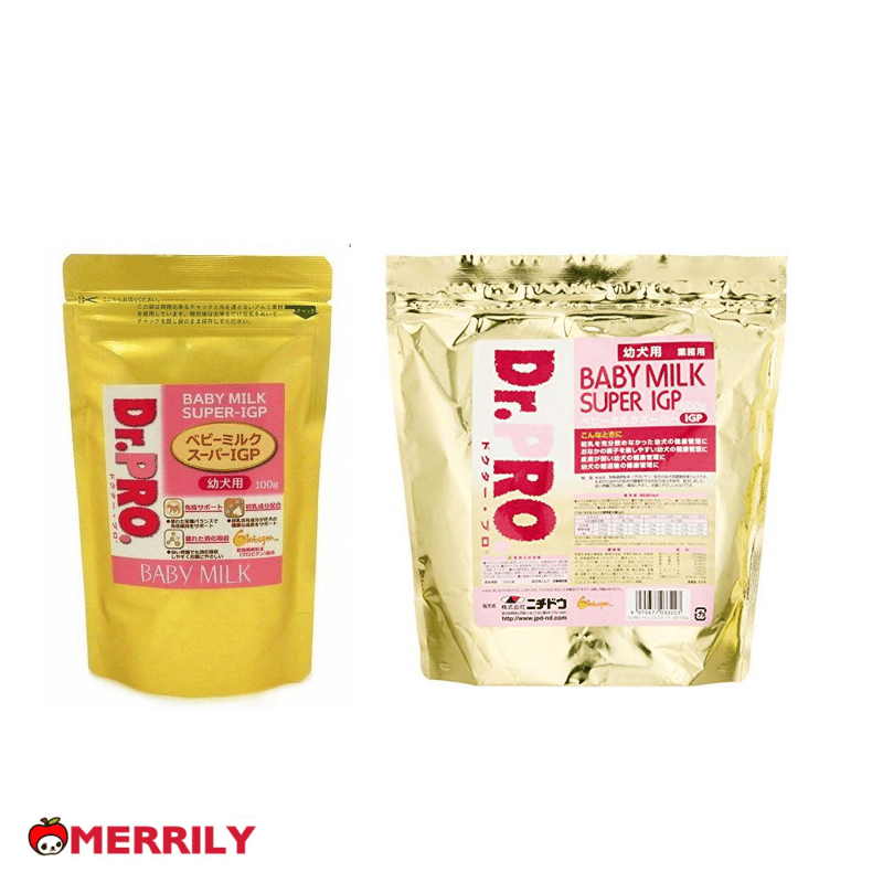 DR.PROベビーミルクスーパーIGP 幼犬用 犬のミルク 粉ミルク 溶け