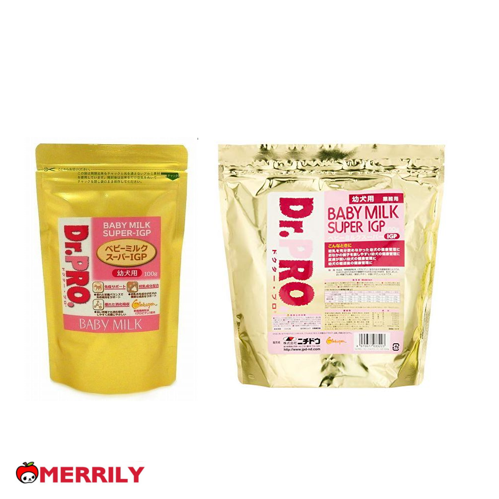 DR.PROベビーミルクスーパーIGP 幼犬用 犬のミルク 粉ミルク 溶け
