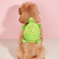 犬用リュック かめ リュック 亀 犬 わんこ カメ 小型犬 お散歩 お出かけ 可愛い チワワ プードル 柴犬 ポメラニアン