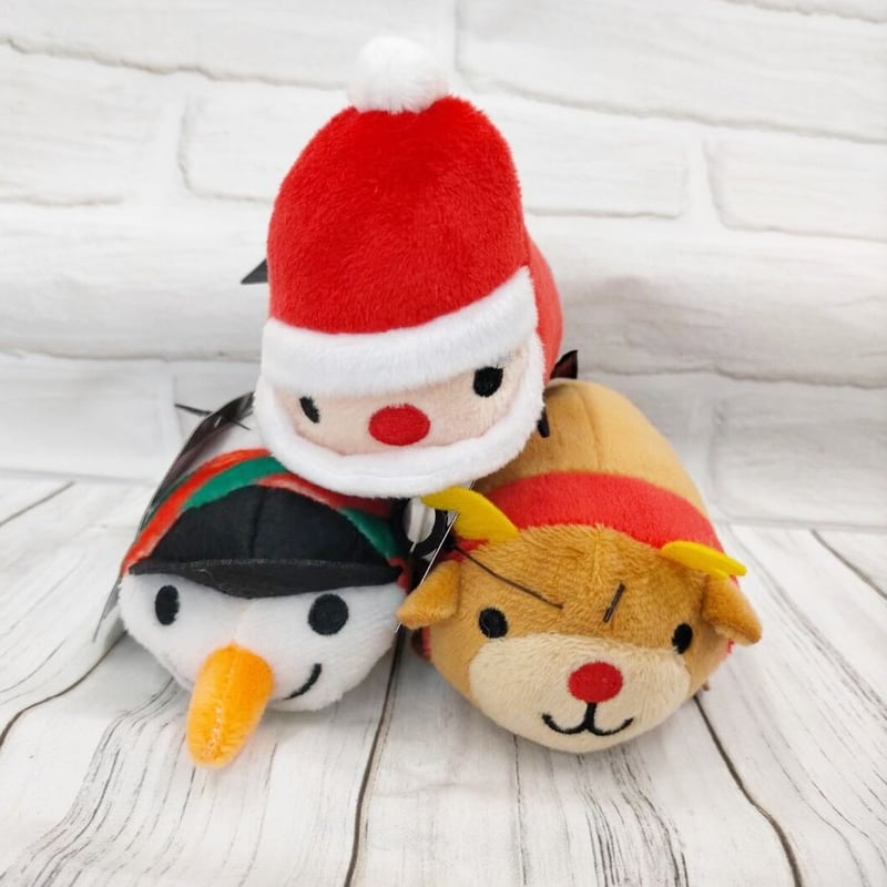 犬 おもちゃ コロコロ クリスマス スノーマン トナイカ サンタクロース