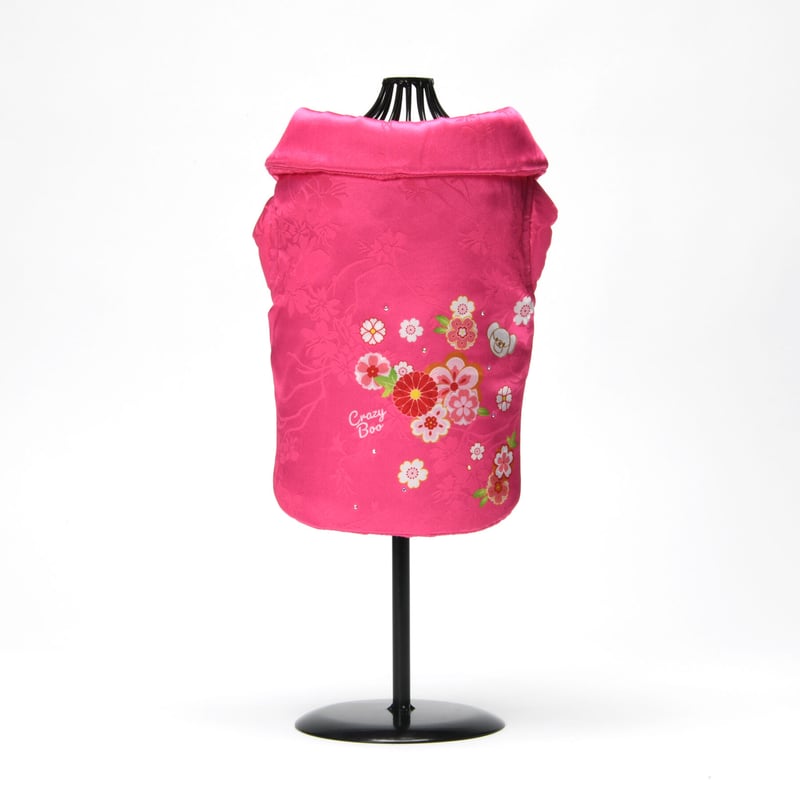 和花柄 被布 コート クレイジーブー crazy boo アウター CB231052 犬の