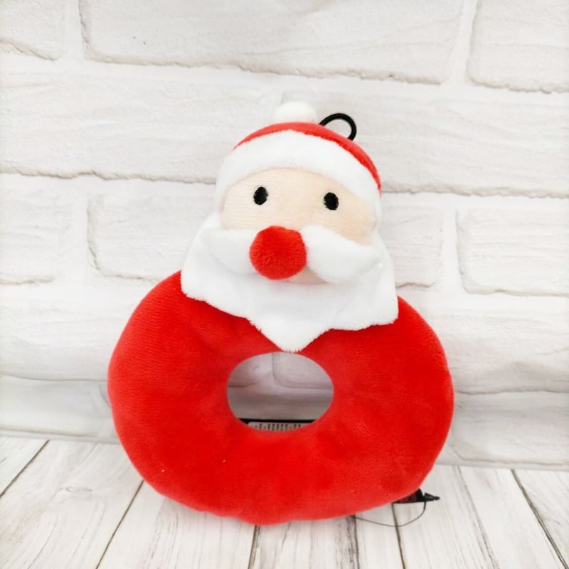 クリスマスドーナツ サンタクロース おもちゃ ぬいぐるみ リアル | MERRILY