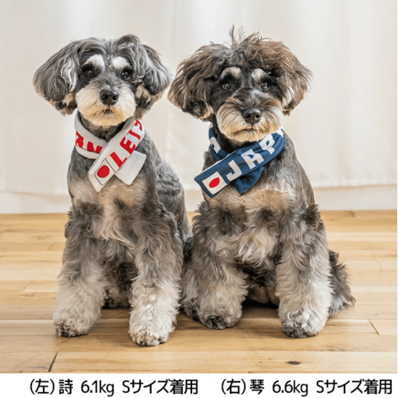 ヒンヤリバンダナ 日本応援グッズ クールネック 犬のクールバンダナ