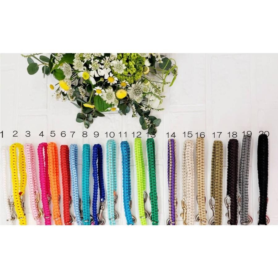 短引き60cm Sサイズ Kaiwareパラコードリード パラシュート