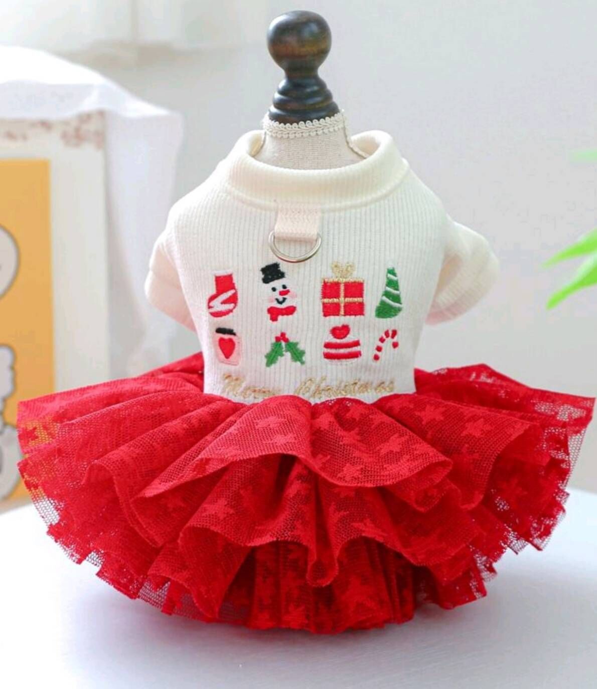 クリスマスドレス クリスマス Xmas 犬の服 秋冬 ワンピース