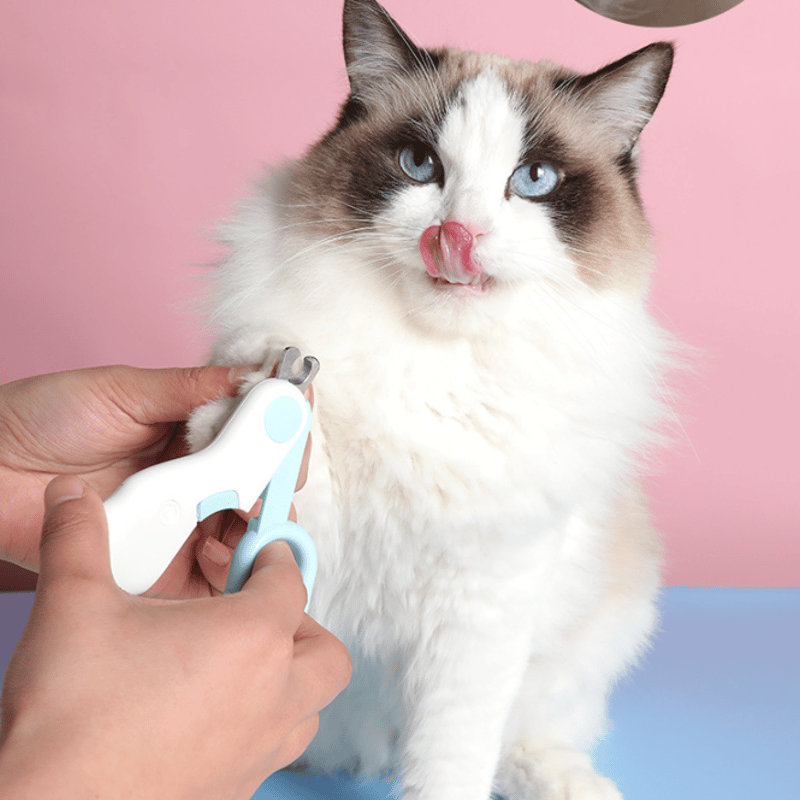 ライト付き爪切り 猫 犬 トリミング 犬猫用爪切り ライト付き爪切り お