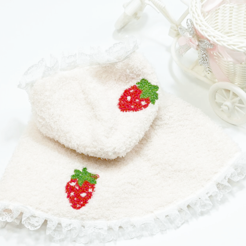 いちご マント ストロベリー 犬 ポンチョ コート 犬の服 犬服 可愛い