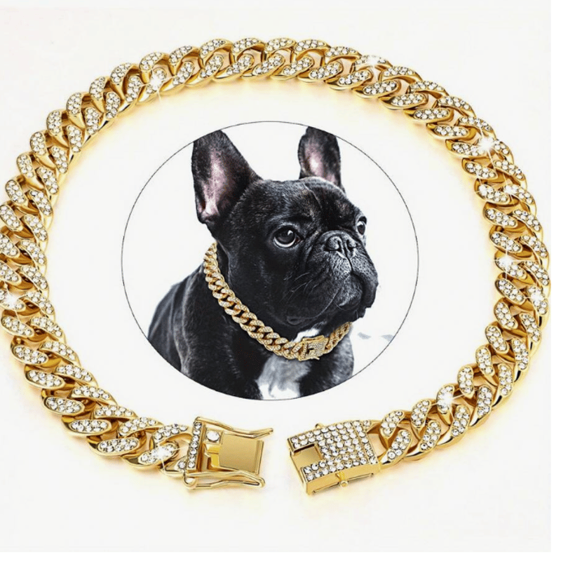 犬 アクセサリー チェーン ネッ クレス キラキラ 犬 犬用 猫 ス トーン