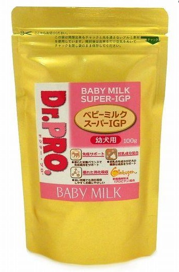 DR.PROベビーミルクスーパーIGP 幼犬用 犬のミルク 粉ミルク 溶け