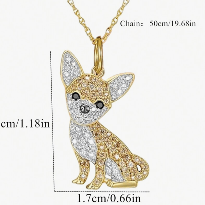 【本日限定値下げ！】レネレイド　チワワ　イヤリング　ネックレスセット レネレイド チワワ イヤリング ネックレスセット - メルカリ