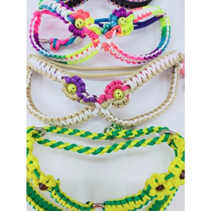 パラコードリード チェリーピンク ピンク レオパード №043 パラコード