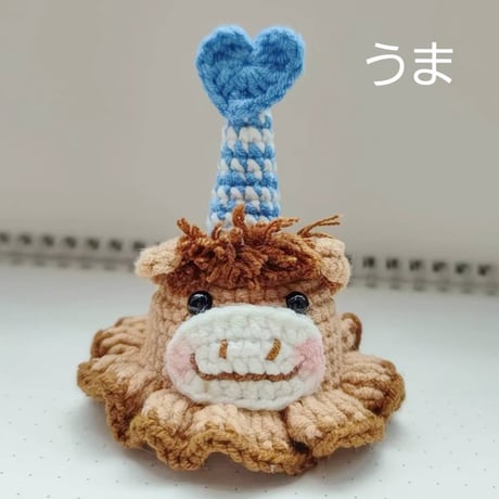 十二支 ニット帽子 パッチン 犬 猫 ペット 帽子 かぶりもの 干支 コスプレ 被り物 かわいい 写真撮影 冬 わんちゃん ねこちゃん 小型犬 仮装 正月 年賀状