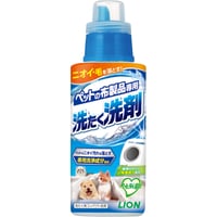 ペットの布製品専用 洗たく洗剤 ペット用洗剤 犬 猫 ベッド洗剤 マット洗剤 ニオイ対策 抜け毛対策 離毛効果 ペット臭 消臭 除菌 グレープフルーツ種子エキス 植物由来