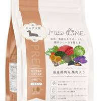MISHONE シニア犬用（鶏肉＆馬肉入り) プレミアムドッグフード 馬肉 まぐろ 鶏肉 グルテンフリー 主原料 国産 無添加 小麦グルテンフリー
