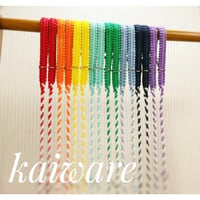 お花畑ハーフチョーク Kaiware パラコード ひまわり 首輪 可愛い お花