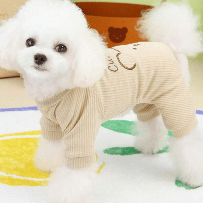 犬服 SS わんこの普段着　裏起毛にトイプー 犬服 SS わんこの普段着 裏起毛にトイプー（フリース犬服大型犬