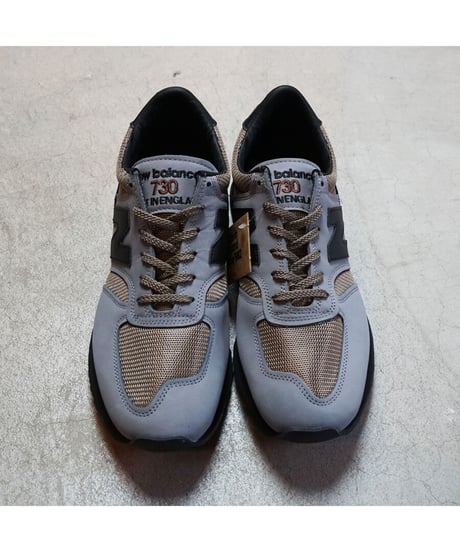 【 MADE IN ENGLAND  NEW BALANCE "M730INV" / GRAY×NAVY 】イギリス製 ニューバランス "M730INV" / グレー×ネイビー