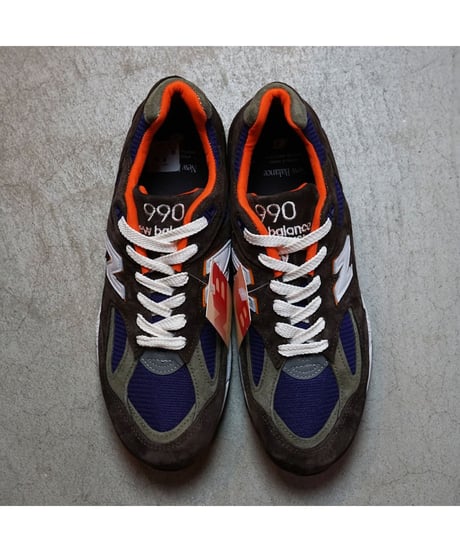 【 MADE IN USA  NEW BALANCE "M990 BR2" / BROWN×PURPLE 】アメリカ製 ニューバランス "M990 BR2" / ブラウン×パープル