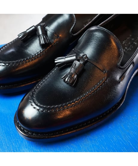【 MEN'S  Jalan Sriwijaya  " TIRTA / 98811 " / BLACK 】ジャランスリウァヤ "98811 タッセルローファー" / ブラック