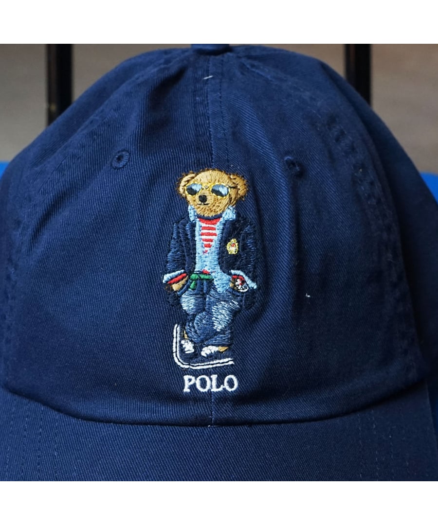 POLO RALPH LAUREN ＂TWILL BALL CAP / BEAR＂ / N