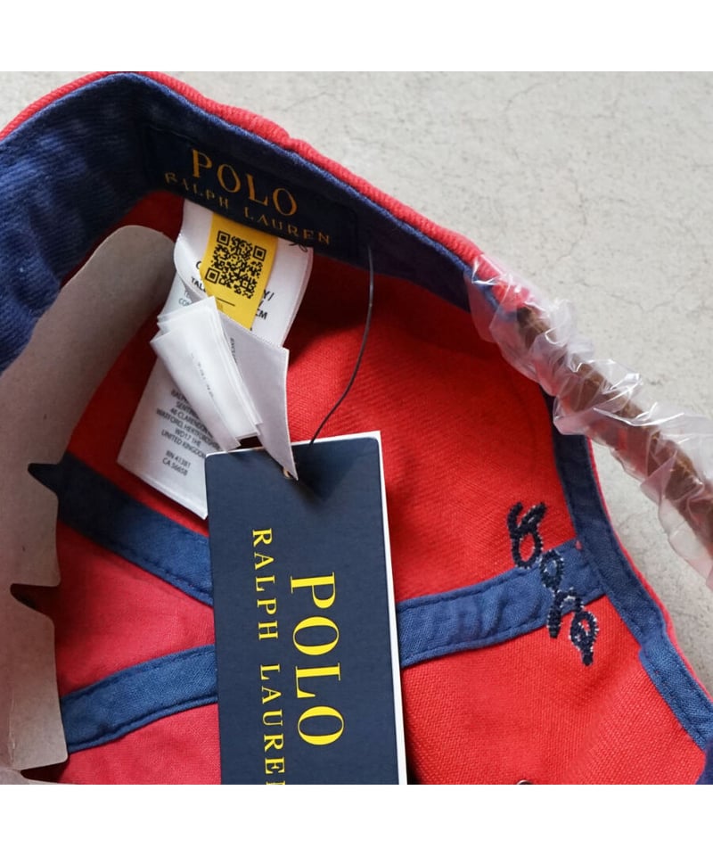 Polo by Ralph Lauren ホワイトキャップ 1967年デザイン New Ralph Lauren 1967 Polo USA Vintage Pony Baseball Cap Hat