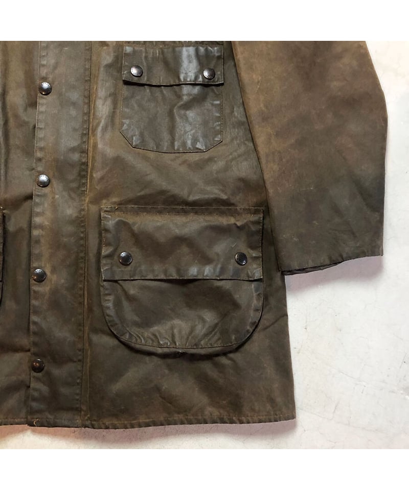 90's BARBOUR SOLWAY ZIPPER / OLIVE 】 90年代 バブ...