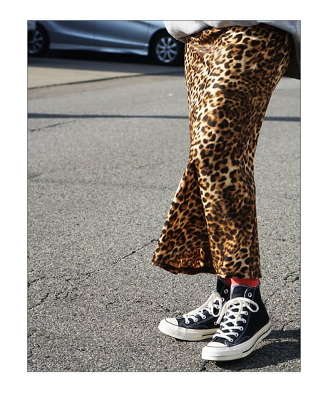 【 OBLADA “LEOPARD SKIRT” / LEOPARD】 オブラダ “レオパード スカート” / レオパード