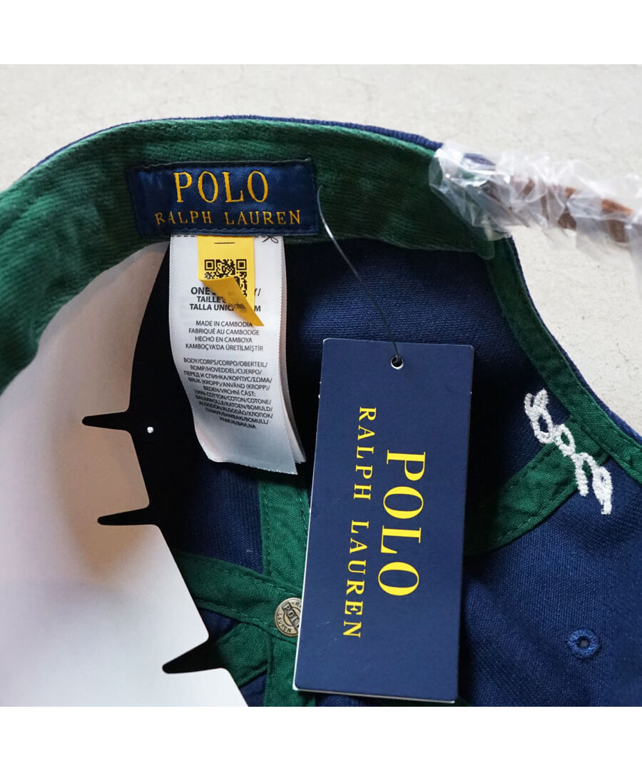 POLO RALPH LAUREN ＂TWILL BALL CAP / RL＂ / NAV