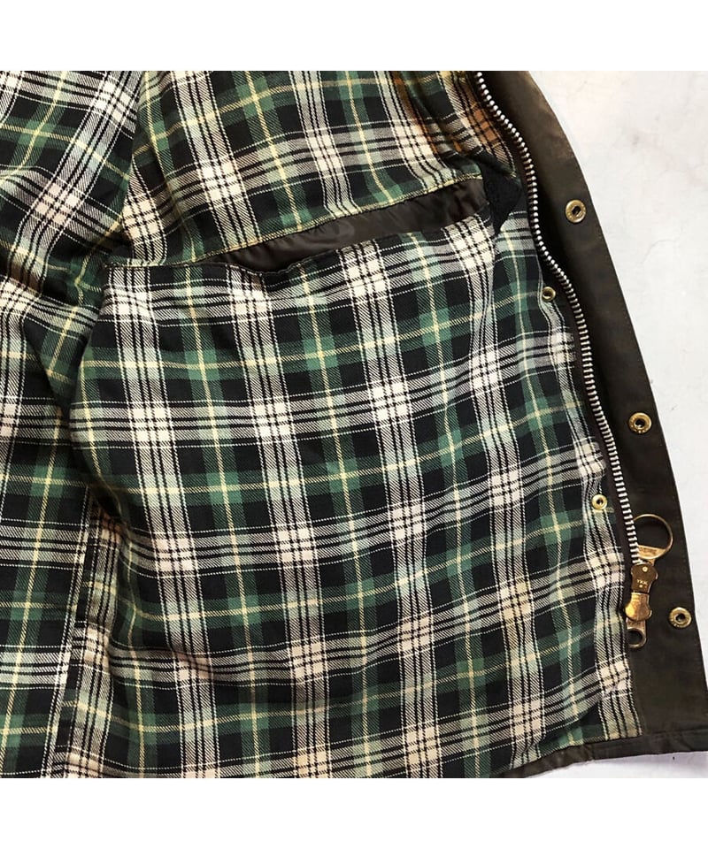 90's BARBOUR SOLWAY ZIPPER / OLIVE 】 90年代 バブ 90's BARBOUR SOLWAY ZIPPER / OLIVE 】 90年代 バブ