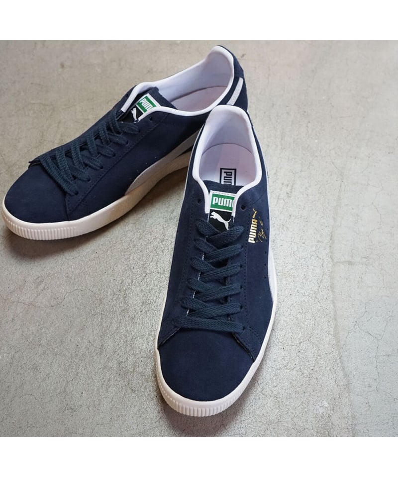 PUMA THE ARCHIVE ＂CLYDE OG＂ / NAVY 】プーマ クライド