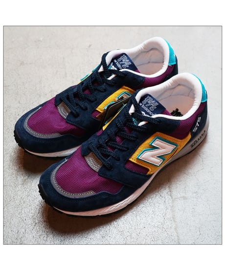 【 MADE IN ENGLAND  NEW BALANCE "MTL575LP" / PURPLE×NAVY 】イギリス製 ニューバランス "MTL575LP" / パープル×ネイビー