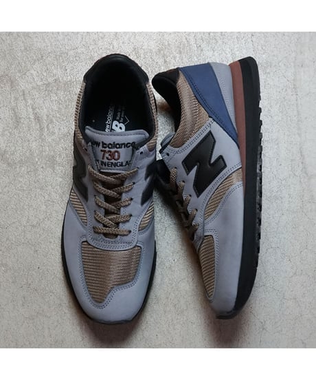 【 MADE IN ENGLAND  NEW BALANCE "M730INV" / GRAY×NAVY 】イギリス製 ニューバランス "M730INV" / グレー×ネイビー
