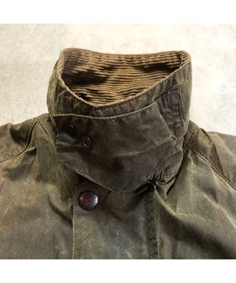 【 80's 〜 BARBOUR BEAUFORT / SAGE 】 80年代 〜  バブアー 2ワラント ビューフォート YKK棒ジップ / セージ 38