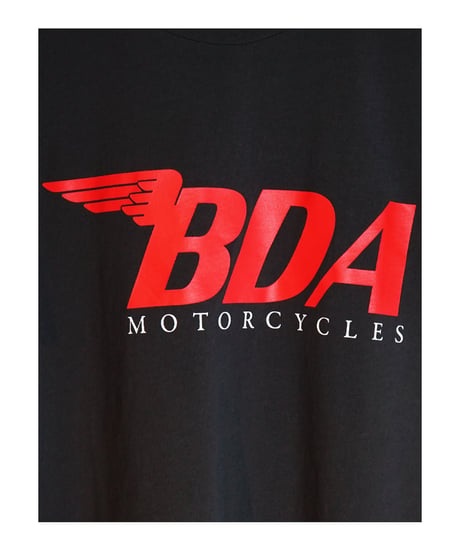 【 OBLADA “BDA MOTORCYCLE TEE” / BLACK 】 オブラダ “モーターサイクルTEE” / ブラック