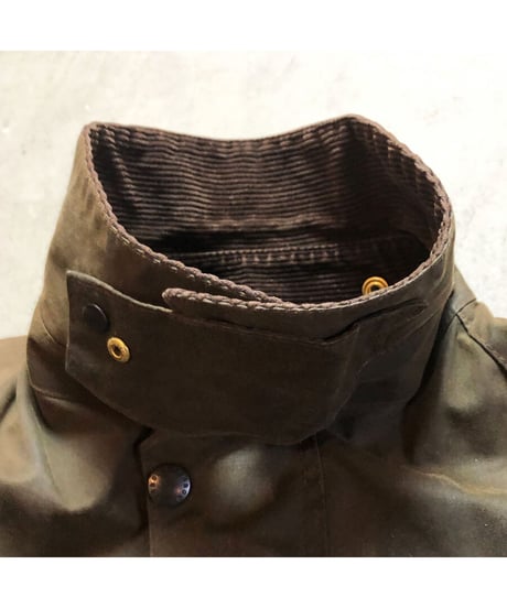 【 90's BARBOUR SOLWAY ZIPPER / OLIVE 】 90年代  バブアー  ソルウェイジッパー   / オリーブ 44