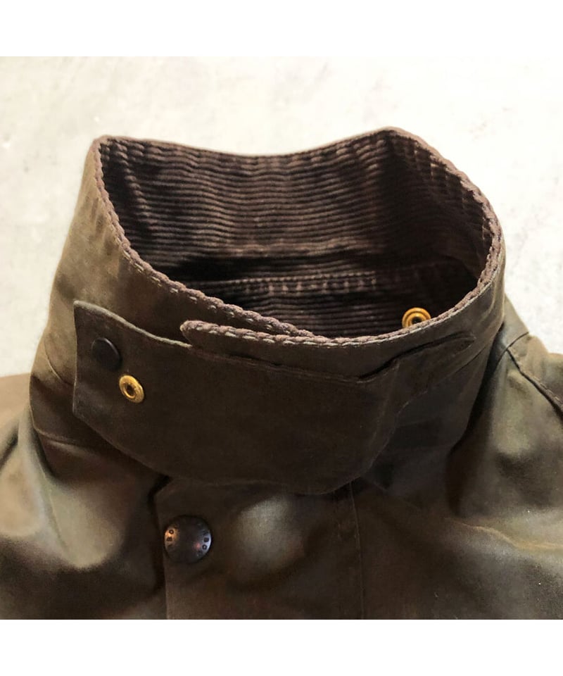 's BARBOUR SOLWAY ZIPPER / OLIVE  年代 バブ