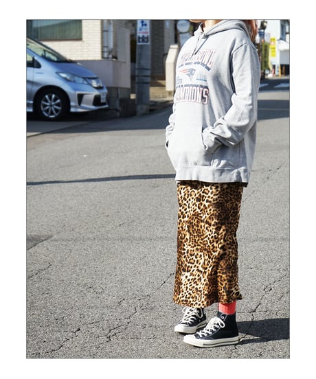【 OBLADA “LEOPARD SKIRT” / LEOPARD】 オブラダ “レオパード スカート” / レオパード