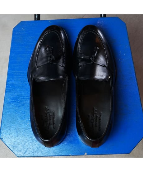 【 MEN'S  Jalan Sriwijaya  " TIRTA / 98811 " / BLACK 】ジャランスリウァヤ "98811 タッセルローファー" / ブラック