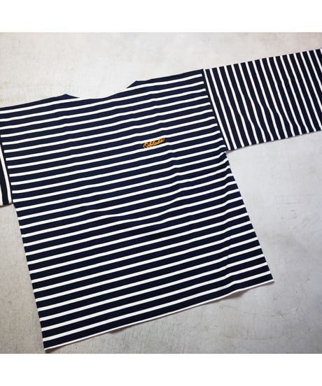 【 OBLADA “REMAKE GUERNSEY BORDER” / NAVY 】 オブラダ “リメイク ガンジー・ボーダー” / ネイビー