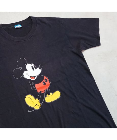 【 VINTAGE DISNEY “MICKEY TEE” / BLACK 】  ヴィンテージ ディズニー "ミッキー "TEE / XL