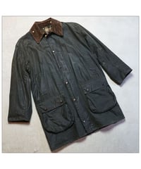 【 '92 BARBOUR BORDER / SAGE 】 92年製  バブアー 3ワラント  ボーダー  / セージ 38