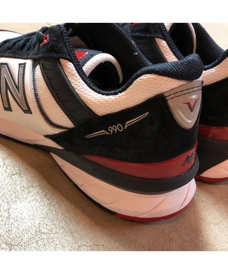 【 MADE IN USA  NEW BALANCE "M990 NL5" / WHITE×NAVY 】アメリカ製 ニューバランス "M990 NL5" / ホワイト×ネイビー