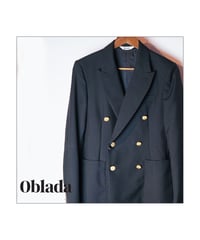 【 OBLADA “FITZ BLAZER” / BLACK 】 オブラダ “フィッツ・ブレザー” / ブラック