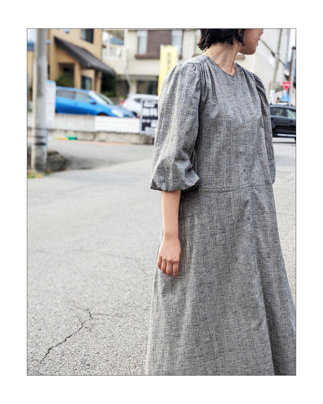 オブラダ Oblada クラシックドレス(チェック柄) OBLADA “CLASSIC DRESS CHECK” / CHECK 】 オブラダ “