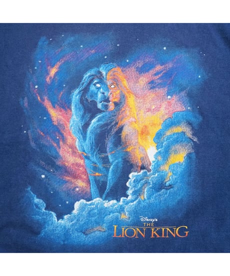 【 VINTAGE DISNEY “LION KING TEE” / NAVY 】  ヴィンテージ ディズニー "ライオンキング" TEE / L